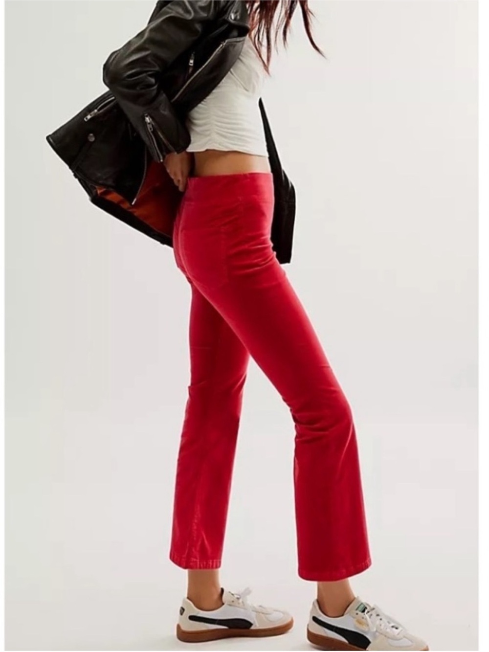 NEW We The Free Medium - In My Feelings mid rise crop boot kick flare pants